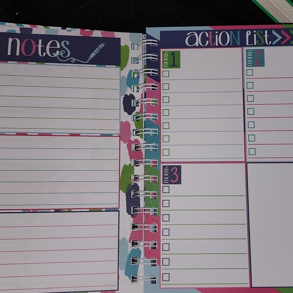 Budget Binder Multicolor Notebook - Picture 2 of 3